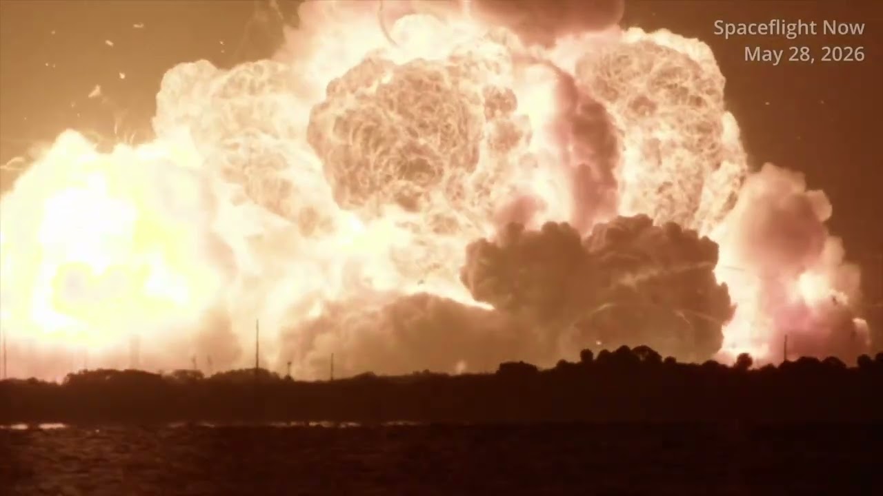 Urgente!: New Glenn EXPLOTA en una Bola de Fuego Gigante – Blue Origin en Problemas