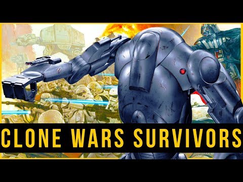B2 Battle Droids that SURVIVED the Clone Wars | CANON Star Wars Droids Lore