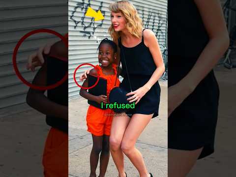 Taylor Swift Refused to Touch Black Girls 💔 #taylorswift