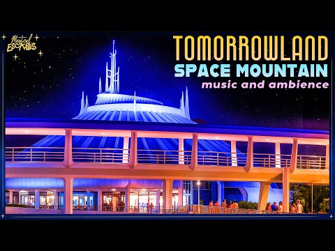 Tomorrowland Music & Ambience 🎶✨ | Space Mountain & People Mover View