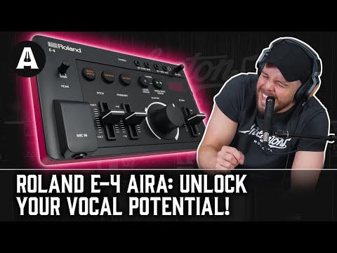Roland E-4 AIRA Compact Voice Tweaker 2022 - Present - Black image 4