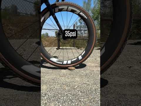 Tubeless Gravel Bike Tire Pressure Comparison!