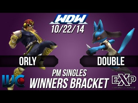 WDW 10/22/14 - ORLY (Falcon) vs. Double (Lucario) PM Winner's Bracket
