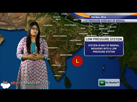 09/11/14 - Skymet Weather Report for India