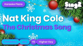 The Christmas Song (HIGHER Piano Karaoke) Nat King Cole