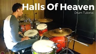 Halls of Heaven - Jesus Culture// Drum Tutorial// Rezound Tutorials