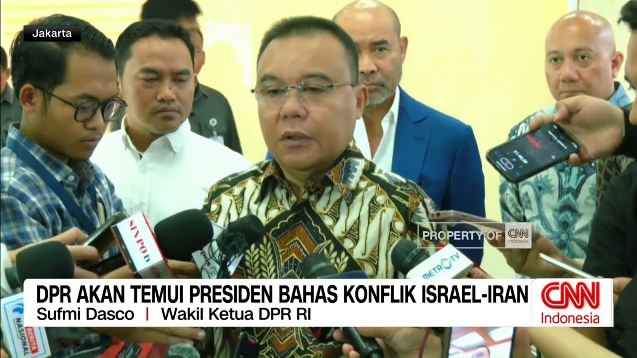 DPR Akan Temui Presiden Bahas Konflik Israel–Iran
