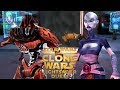 Clone Wars Lightsaber Duels Jedi Hunter Droid Vs Asajj 