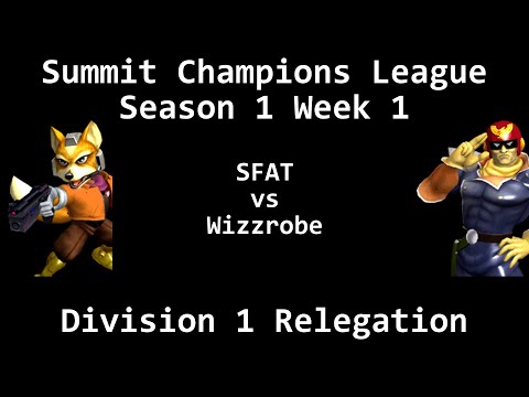 SCL1.1 - SFAT (Fox) Wizzrobe (Captain Falcon) - Division 1 Relegation