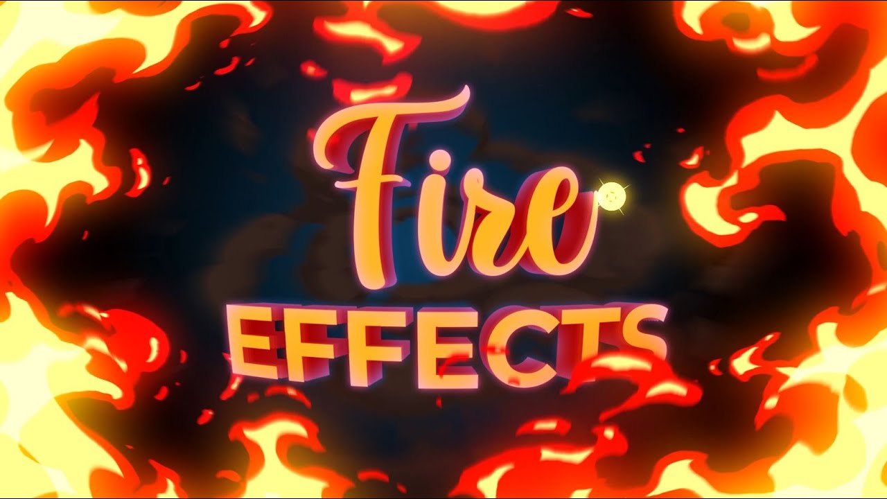 Top 2d Fire effects Green Screen - Transition Pack
