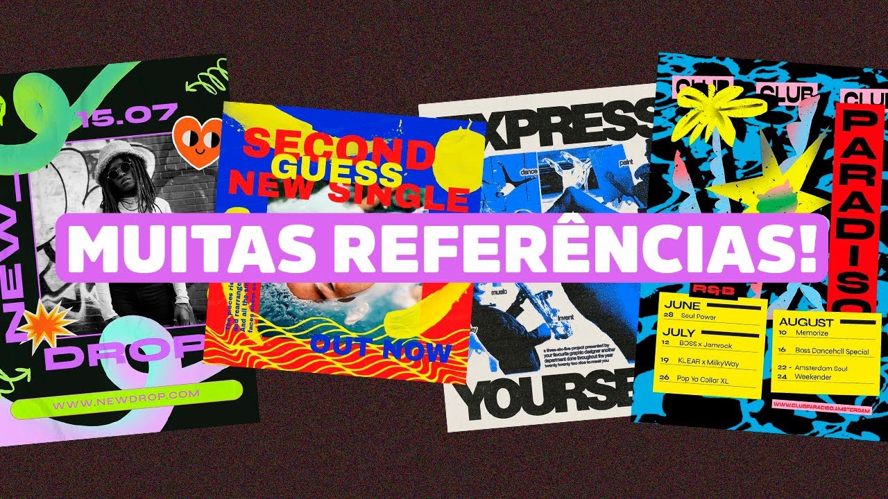 20 ESTILOS VISUAIS no design gráfico 🔥