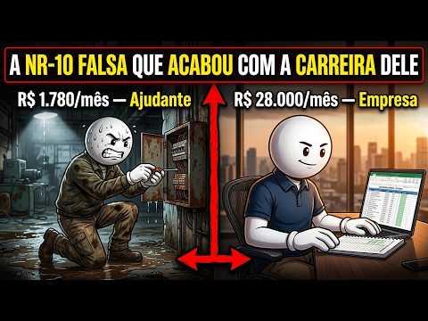Progressão da carreira de um Eletricista