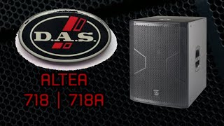 Video thumbnail for DAS AUDIO ALTEA 718/718A by Rosal Diolola