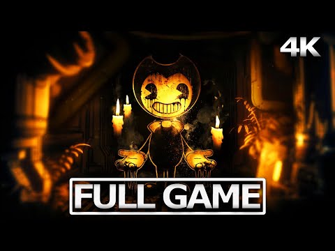 BENDY AND THE INK MACHINE The Game Full Gameplay Walkthrough / No Commentary 【FULL GAME】4K 60FPS UHD