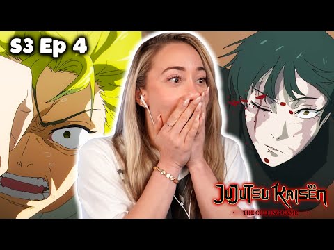 MAKI vs THE ZENINS!! 🔥 JUJUTSU KAISEN S3 Episode 4 REACTION