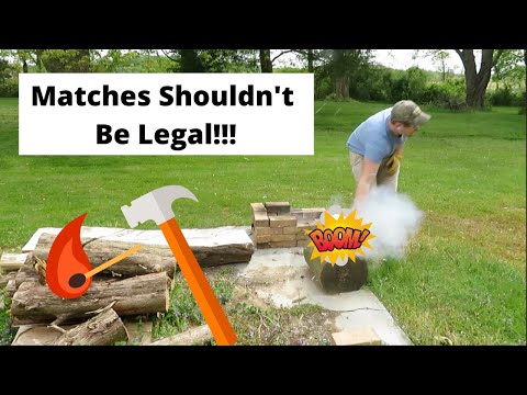HOW TO TURN MATCHES INTO EXPLOSIVES!!! ARMSTRONG MIXTURE!