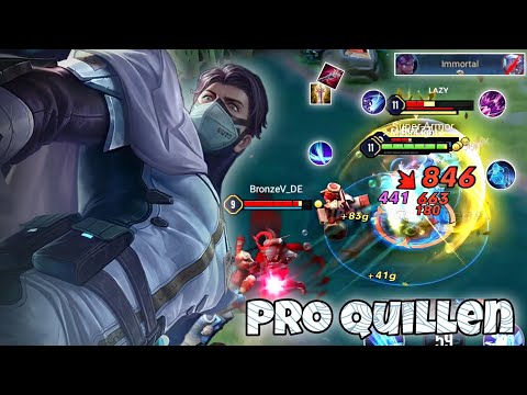 Quillen Jungle Pro Gameplay | 20 kills God Tier Carry | Arena of Valor | Liên Quân mobile | CoT