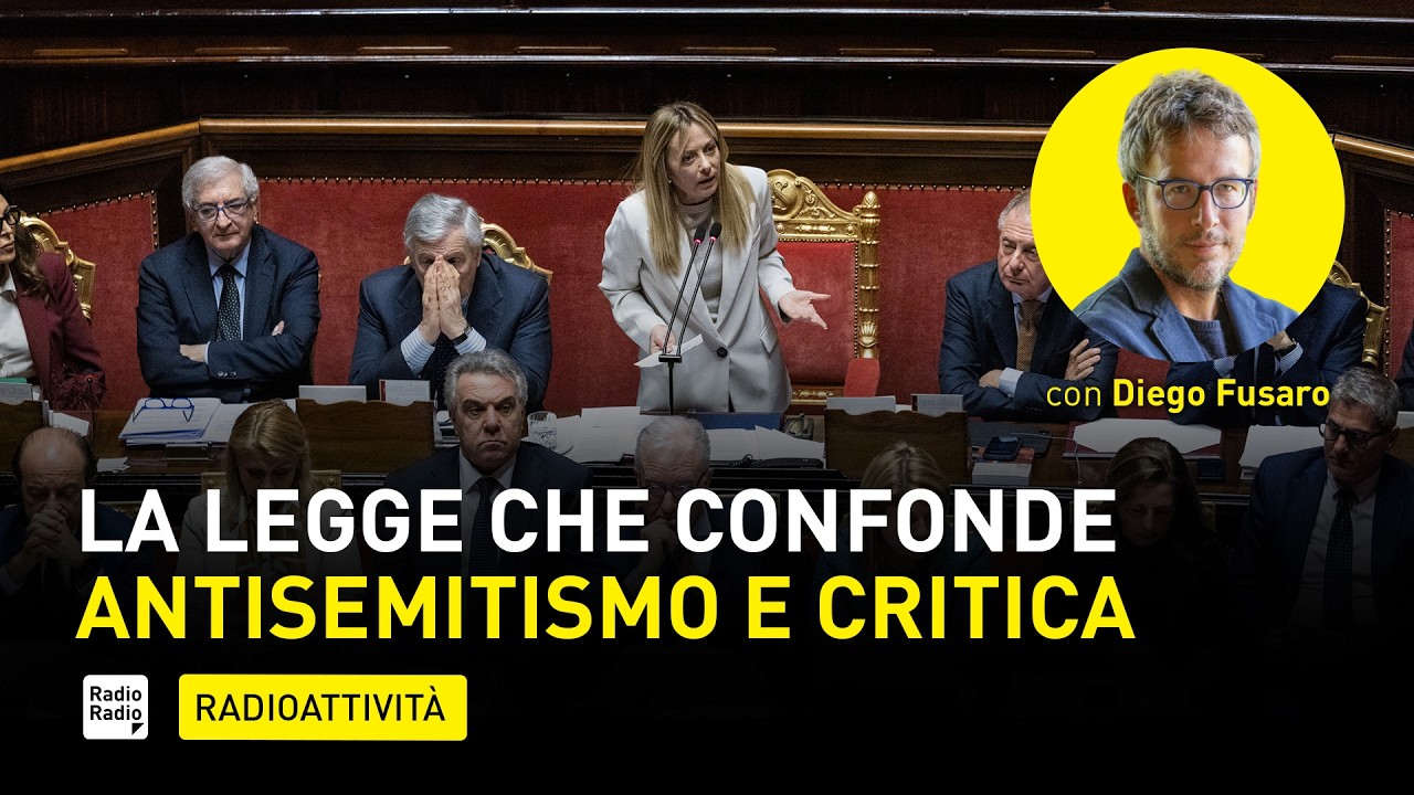 Antisemitismo o censura? Il vero obiettivo del DDL