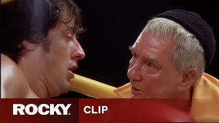 Mickey and Duke Between Rounds | ROCKY II