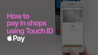 Apple Pay – pay with Touch ID in stores