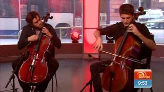 2CELLOS Perform Live at Sunrise TV show