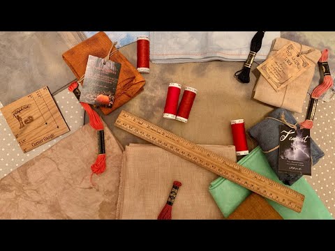 Flosstube Video #83 - January Cross Stitch & Crafting 2022