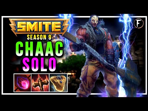 ¡EL DIOS MAYA NO ANDA CON TONTERÍAS! "Build Tank" ⚡🩸  | RANKED CONQUEST | CHAAC - SOLO | SMITE 2022