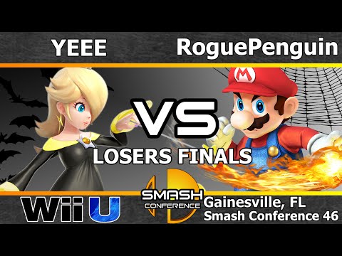 YEEE (Rosalina) vs. RoguePenguin (Mario) - SSB4 Losers Finals - SC46