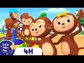 5 Little Monkeys Song Jumping On The Bed Four Hours Of Little Baby Bum Nursery Rhymes And Songs