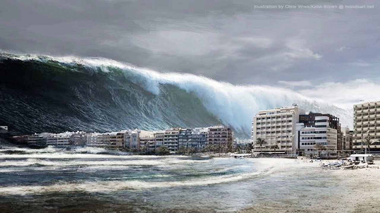 The 5 most devastating tsunamis ￼in history. #tsunami #sea #dangerous