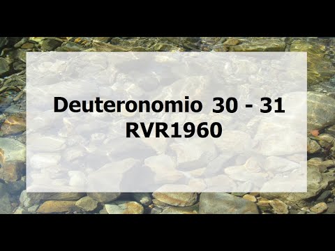 La Biblia hablada/ Deuteronomio 30 - 31