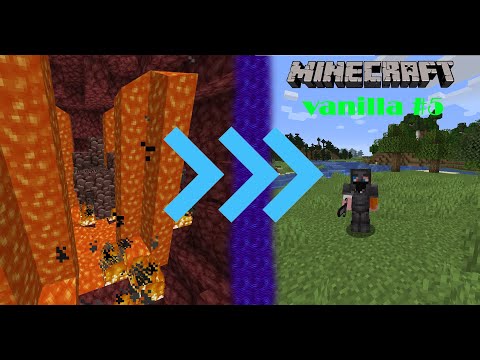 creiamo un lingotto in NETHERITE!!! -vanilla #5
