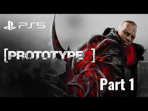 PROTOTYPE 2 REMASTERED PS5 Walkthrough Part 1❤️🖤Progress Rampage