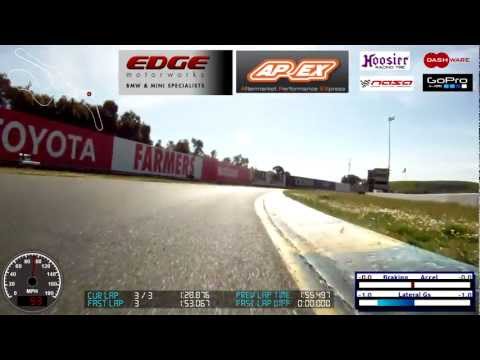 E46 BMW M3 in NASA Time Trials at Sonoma Raceway (formerly Infineon) - March 2013