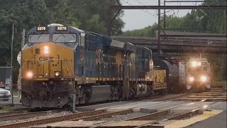Some Trains, a Race, and a Trackwork Car at Woodbourne