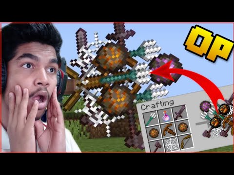 FoxIn Gaming - HOW I CRAFT MOST OVERPOWERED WEAPON IN MINECRAFT | FOXINGAMING