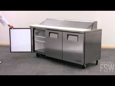 video 1, Saladette 3 portes GN 1/6