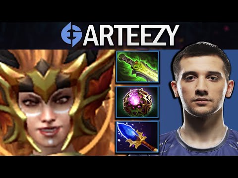 Lina Dota 2 7.32 Gameplay EG.Arteezy with 21 Kills and Aghanims #dota2 #dota2gameplay