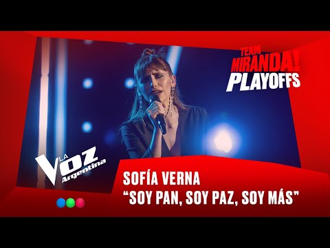 Sofía Verna - “Soy pan, soy paz, soy más” - Team Miranda! - Playoffs - La Voz Argentina 2025