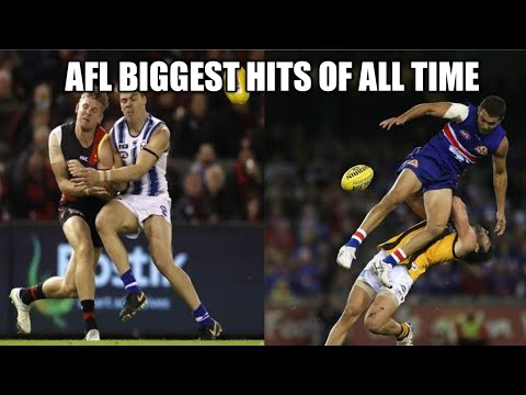 AFL BIGGEST HITS OF ALL TIME