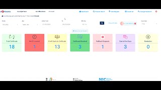 Custody Certificate through e-Prision module;?>