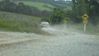 preview picture of video 'Ross Cameron Lawrence Rally 09'