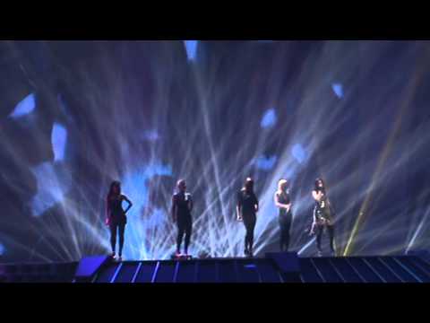 Eurovision Song Contest 2011 first rehearsal Slovenia. "No One" - Maja Keuc