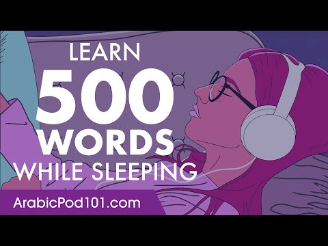 Arabic Conversation: Learn while you Sleep with 500 words
