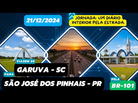 Diário de viagem: Garuva/SC para São José dos Pinhais/PR (BR-376 - 21/12/2024 - parte 2) #roadtrip