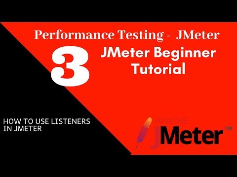 JMeter Beginner Tutorial  3 –How to Use Listeners