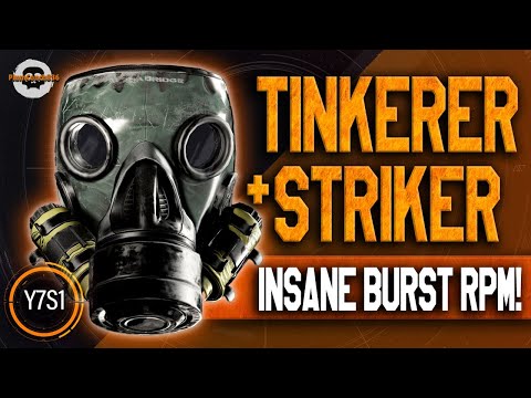 INSANE BURST RPM "META"?!😮 NEW TINKERER MASK and STRIKER SHREDS Division 2 Y7S1 #thedivision2 #pve