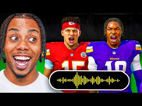 Guess The Players VOICE, Then Draft Them!