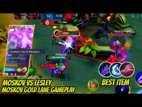 MOSKOV UPDATE TERBARU, BUILD MOSKOV TERSAKIT 2022, META INSPIRE EMANG GILA! - MOBILE LEGENDS