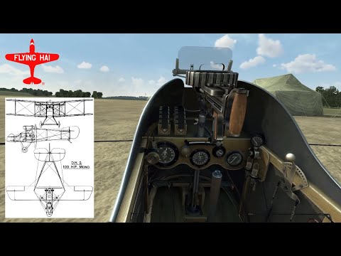 Airco DH. 2 Cockpit Tour | ROF Rise of Flight | WW1 Aviation | Flying Hai